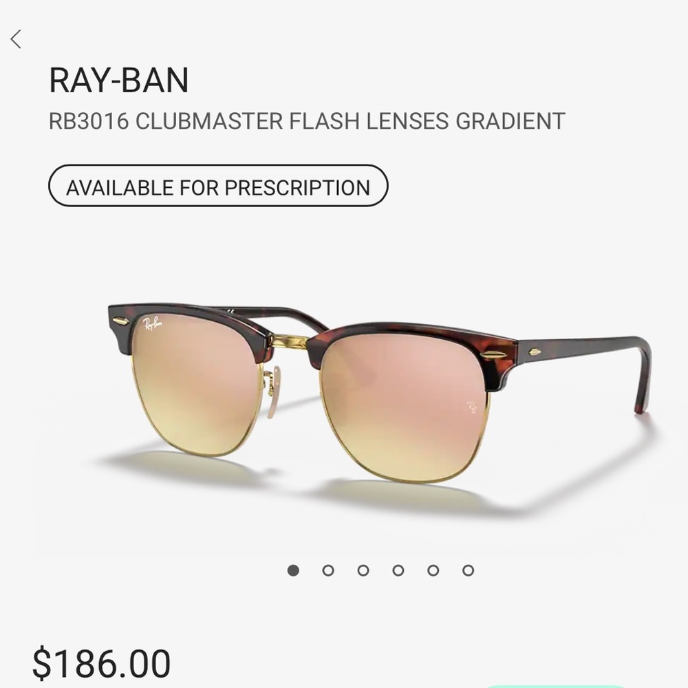 Brand New! Ray-Ban 3016 club master 990/70 51021 145 3N